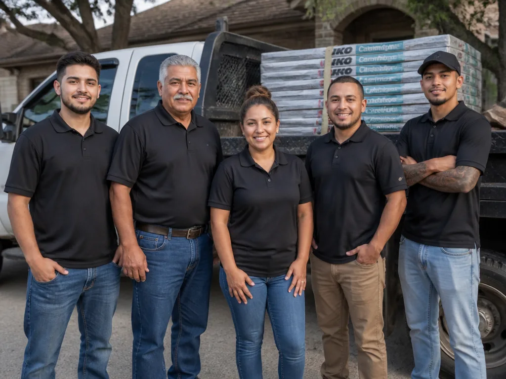 Texas Roofing Industrial and Residential team